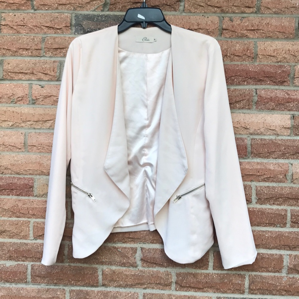 Pink blazer